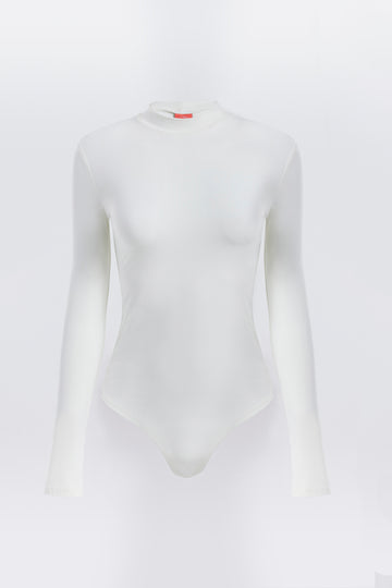 Modest Beyond Organic Bamboo Bodysuit - Ivory