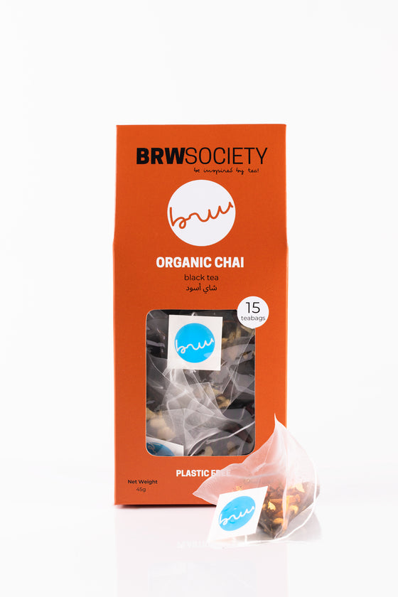 Organic Chai - Black Tea Blend Teabags