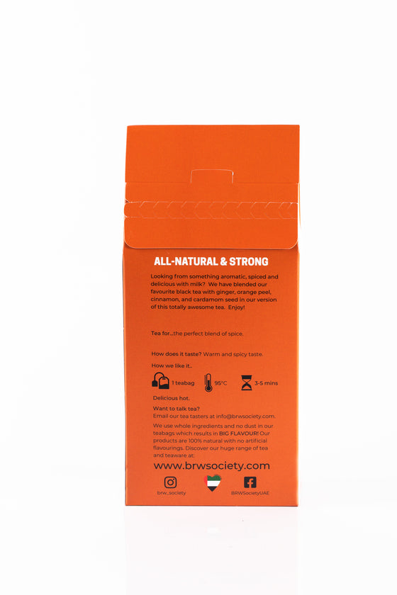 Organic Chai - Black Tea Blend Teabags