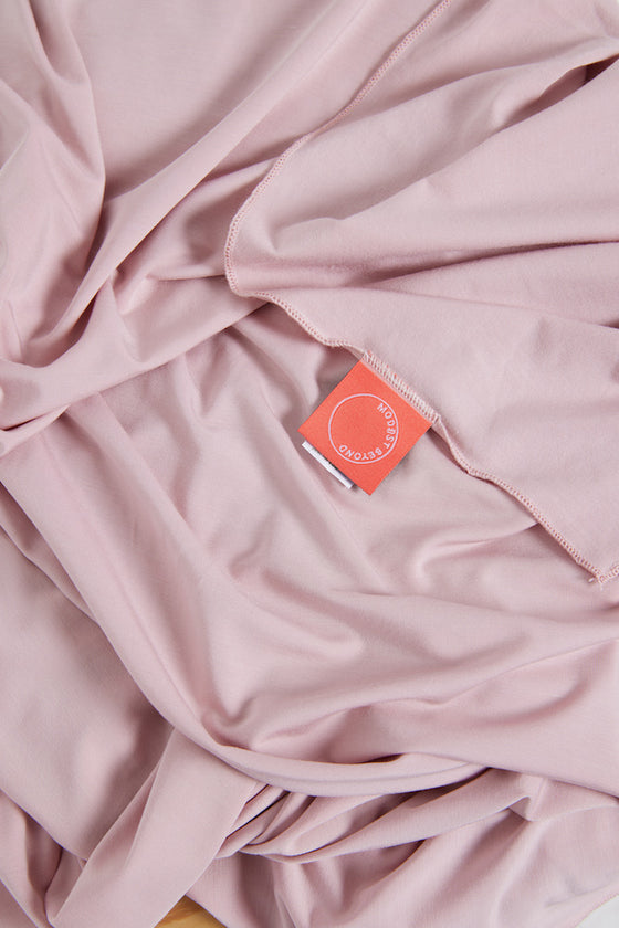 Modest Beyond Organic Bamboo Jersey Hijab - Crepe Pink