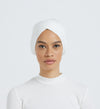 Modest Beyond Adjustable Organic Bamboo Underscarf - Ivory
