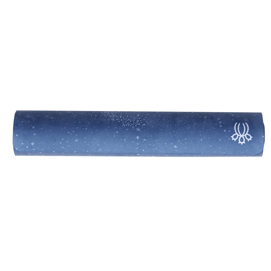 Danskin Suede Yoga Mat - Blue - 4mm