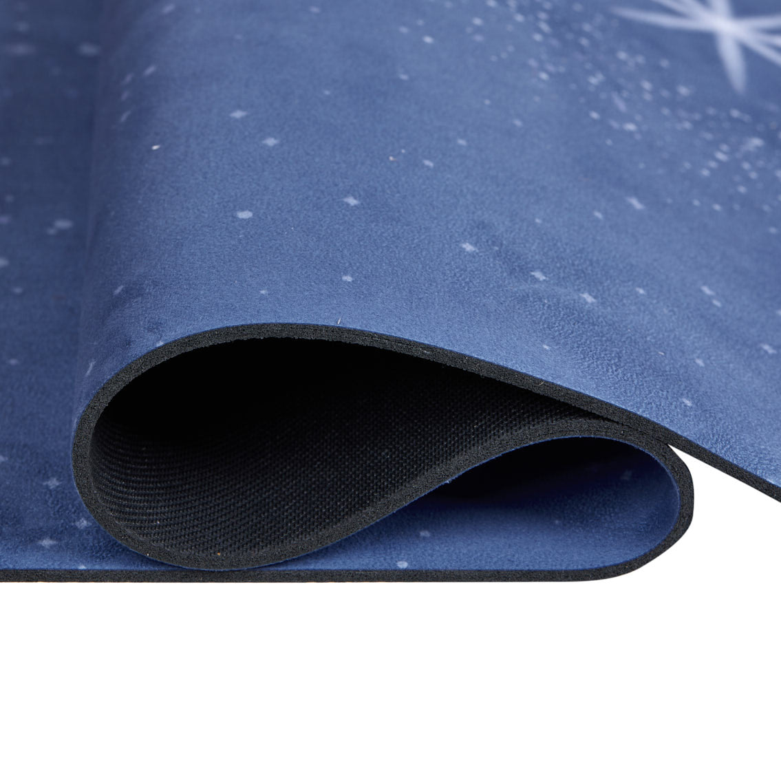 Danskin Suede Yoga Mat - Blue - 4mm