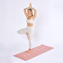  Find Balance Non-Slip Suede Top 4mm Thick Yoga Mat With 2-in-1 Yoga Strap