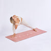 Find Balance Non-Slip Suede Top 4mm Thick Yoga Mat With 2-in-1 Yoga Strap