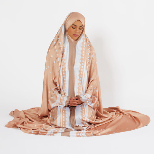 'Sanaa' Portable Prayer Dress With Pouch