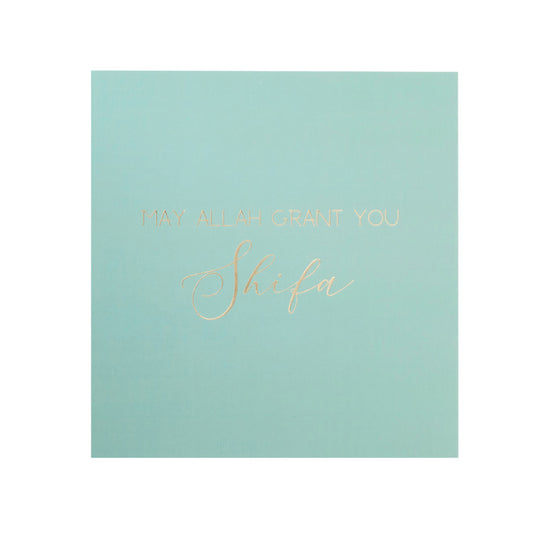 Luxury Foiled Greeting Card - Shifa