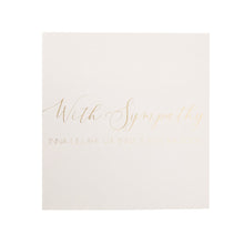 Luxury Foiled Greeting Card - Sympathy