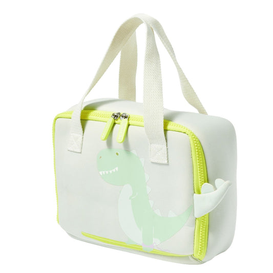 Neoprene Lunch Bag Surfing Dino [Ice Mint]