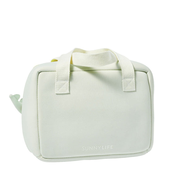 Neoprene Lunch Bag Surfing Dino [Ice Mint]
